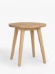 Round Garden Bistro Table, 75cm, (Acacia Wood), Natural
