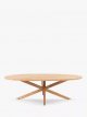 Garden Dining Table, 240cm,(Teak Wood), Natural