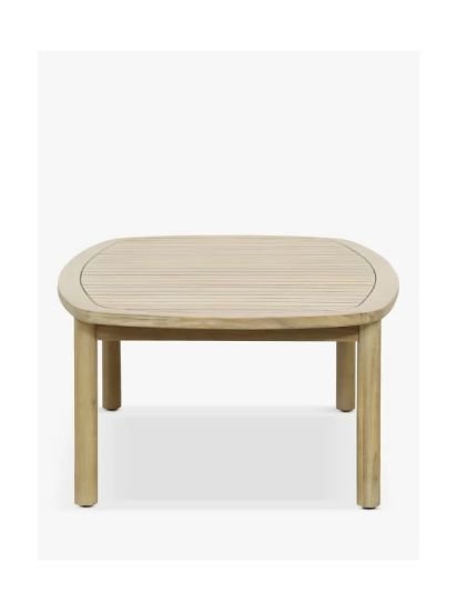 Nesting Garden Coffee Tables, Set of 2, (Acacia Wood), Natural